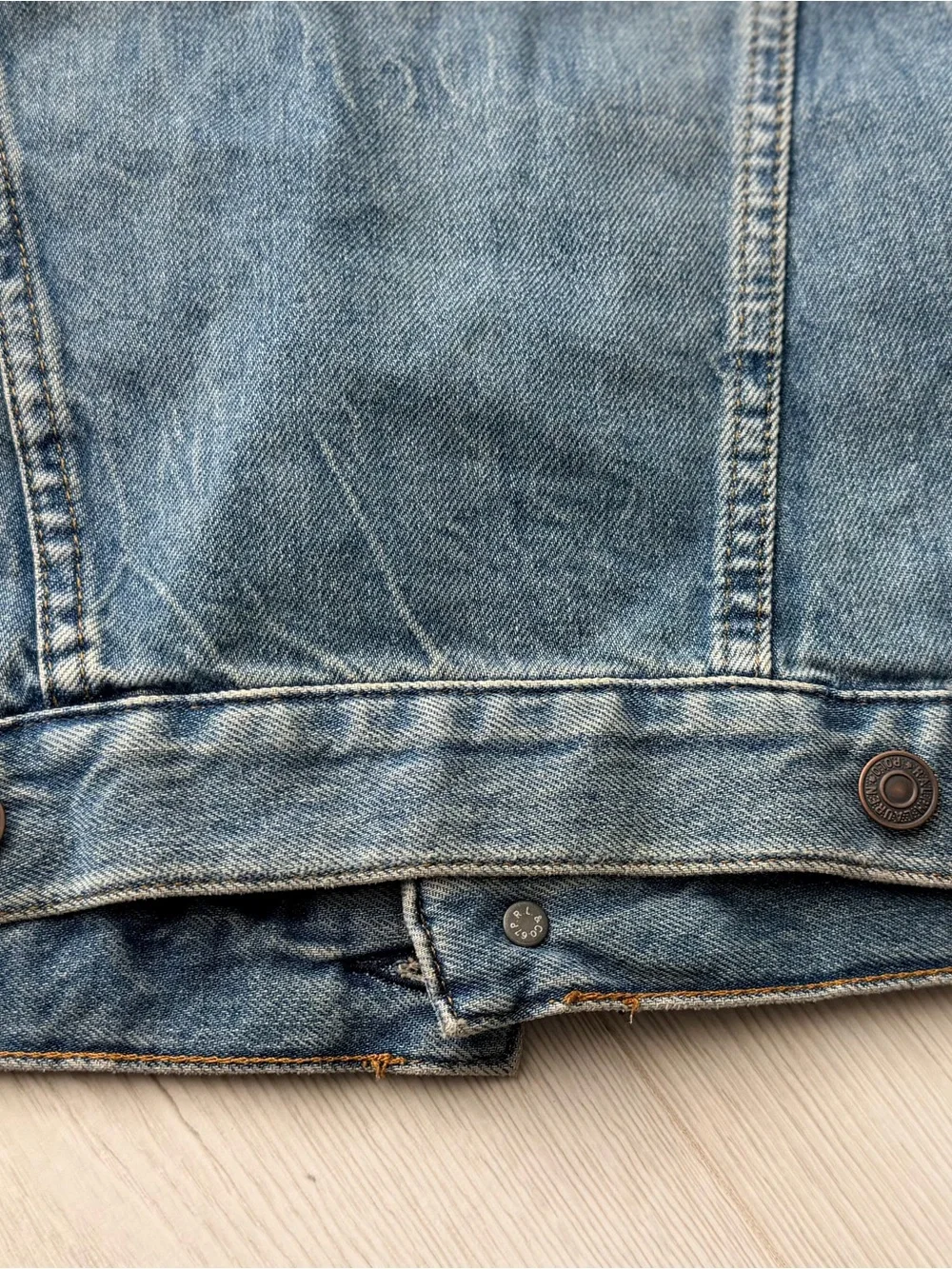 Ralph Lauren Kids Light Blue Washed Denim Jacket